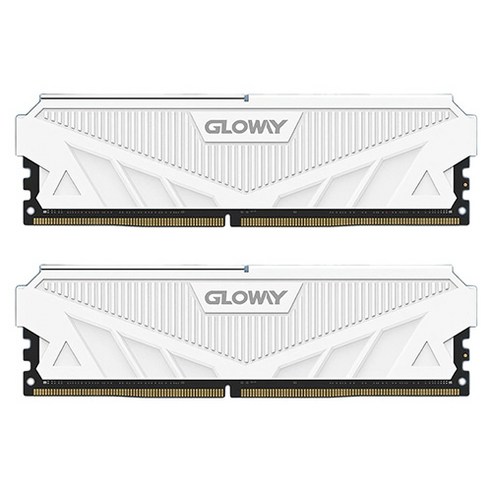 글로웨이 C16 천책 시리즈 DDR4 데스크톱 메모리 화이트 3200MHz 16GB 2개입, 1개, GW3200N16G-16W
