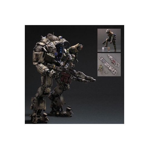 PA 개조 타이탄 낙하 아틀라스 로봇 가동 피규어 모델 인형단품