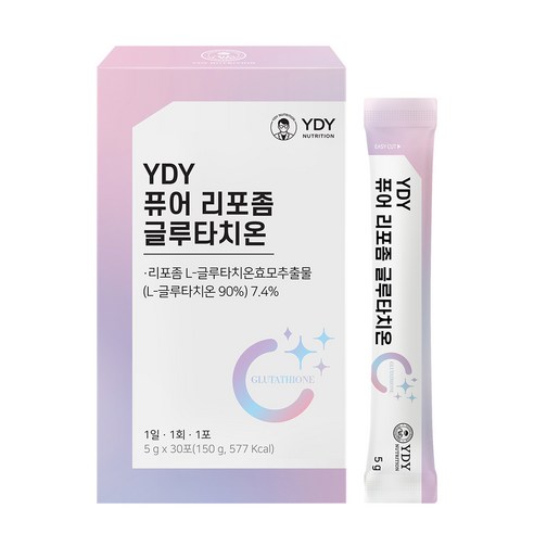 'YDY 퓨어 리포좀 글루타치온, 30회분, 1개' 최저가 검색, 최저가 35,900원 - 할인 알림