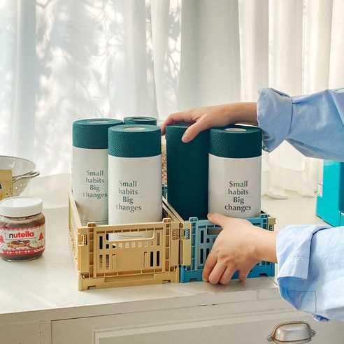 소소이지 이지 원데이 일회용 수세미 60p 이미지 3