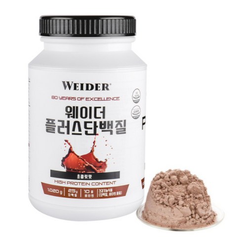 웨이더 플러스 단백질 초콜릿맛, 1.02kg, 1개