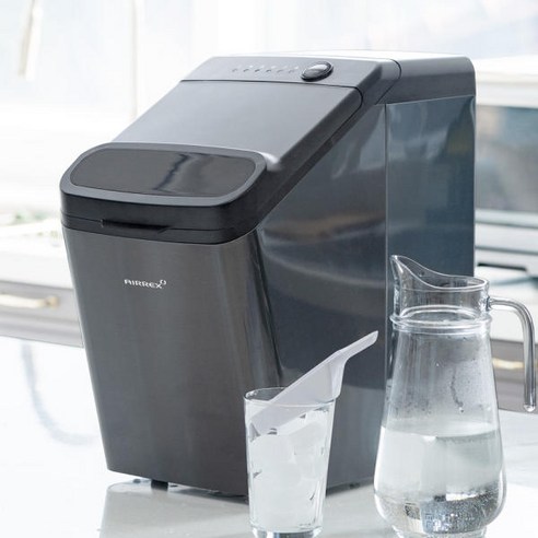 17kg 직수 연결 가능한 방문 무상AS 스텐 에어렉스 제빙기 얼음크기 ... 개봉기 | 실사용 후기 - 상품 이미지 2