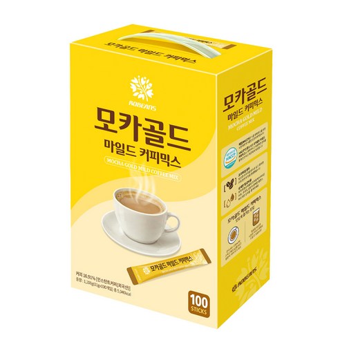 모카골드 마일드 커피믹스, 11g, 100개입, 1박스