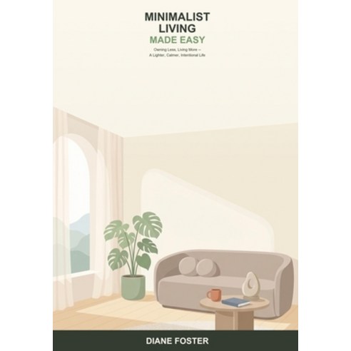 (영문도서)Minimalist Living Made Easy: A Beginner's Guide to Owning Less and Living More -... Paperback, Independently Published, English, 9798196691683