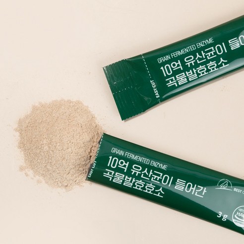 베스트오브그린 10억 유산균이 들어간 곡물발효효소 90p 90회분, 1박... 솔직 후기 | 실사용자 리뷰 분석 - 상품 이미지 3