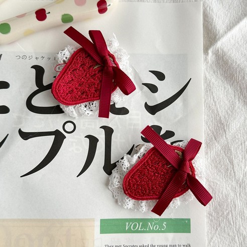 하루 종일 찰랑거림, 아르뉴 헤어핀 하나로 완성되다