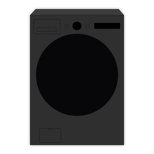 LG전자 트롬 오브제컬렉션 드럼 세탁기 25kg 방문설치, FX25KSR, 블랙 스테인리스