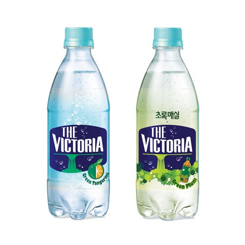 빅토리아 탄산수 청귤+초록매실 500ml