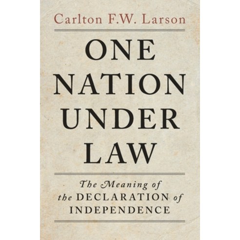 (영문도서)One Nation Under Law Paperback, Cambridge University Press, English, 9781009789028