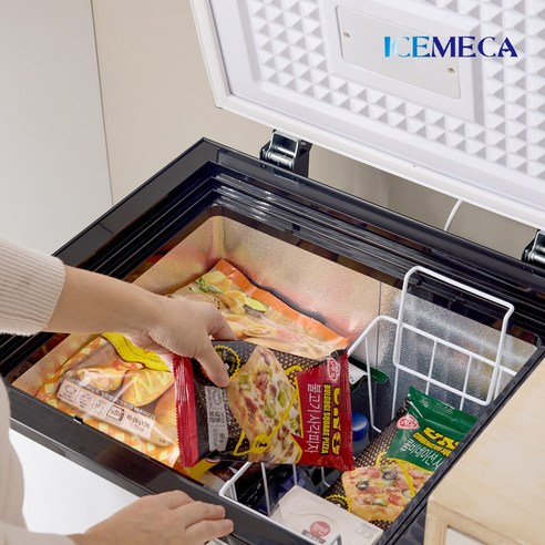 미니냉동고 소형 원룸 가정용 업소용 얼음 아이스크림 냉동고 100L 개봉기 | 실사용 후기 - 상품 이미지 2