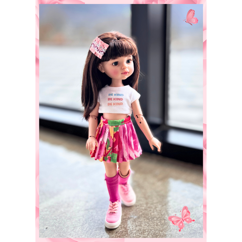 파올라레이나옷 32cm ( 로즈 3종세트 ) bjd 구체관절인형 <완제품>, 1개, 여러가지