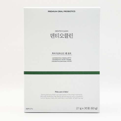 입속건강 닥터케어 덴티오클린 이미지