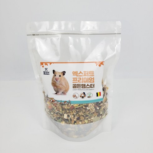 위트모렌 엑스퍼트 프리미엄 골든햄스터 사료 700g, 700g, 1개
