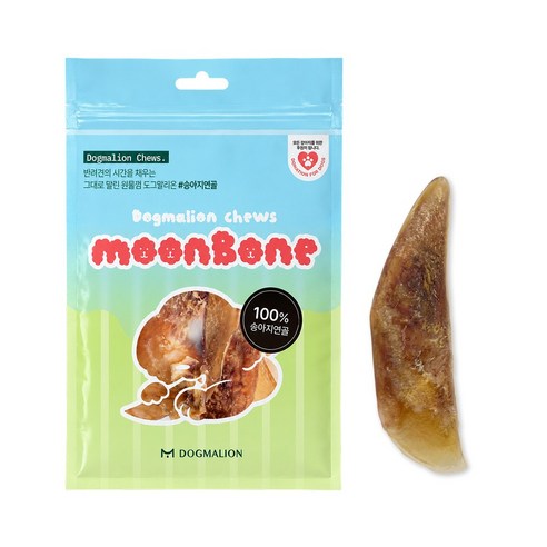 도그말리온 개껌 강아지껌 4종, 1개, 50g, 송아지 연골