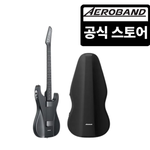 에어로밴드 기타 무통 어쿠스틱 디지털기타, 블랙, 1개