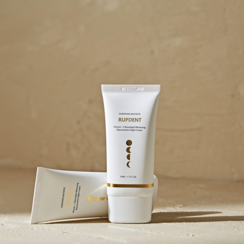 독일원료 비타민C 기미 얼굴 미백크림 주름 개선 탄력 나이트 크림 이미지 2