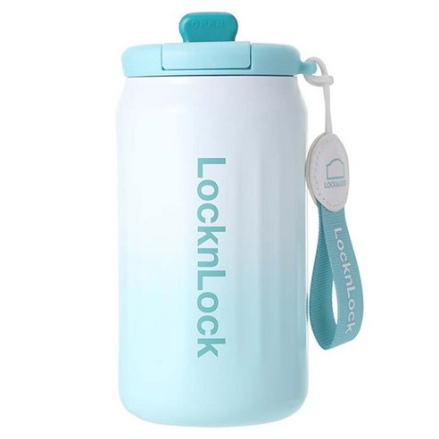 락앤락 컬러 다이아 패턴 텀블러 LHC6771FU, 그라데이션 블루, 1개, 450ml