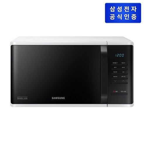 삼성전자 전자레인지 세라믹 화이트 23L, MS23C3513AW