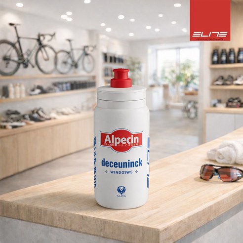 엘리트 플라이 팀 자전거 물통 스포츠 물병 공식수입사, 알페신 디크닉(ALPECIN DECEUNINCK), 1개
