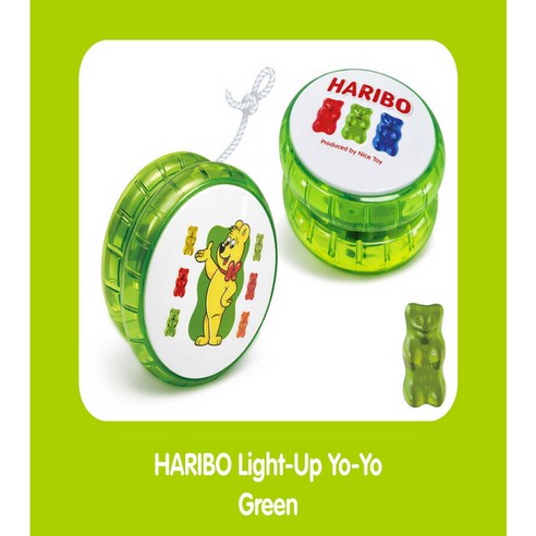 하리보 자동 라이팅 요요 색상그린, 1개