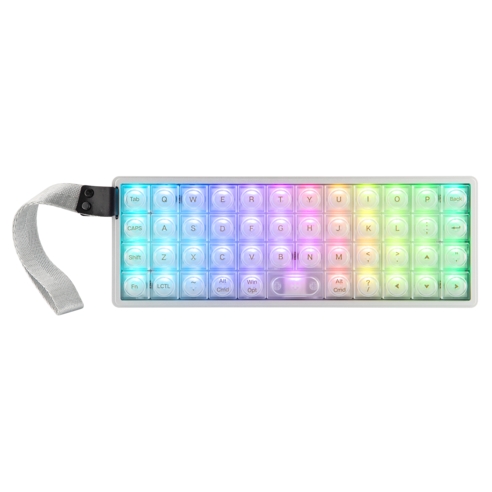 EPOMAKER Luma40 40배열 로우프로파일 알루미늄 유무선 기계식 키보드 QMK/VIA