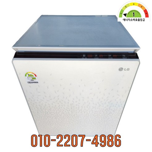 LG 중고김치냉장고 뚜껑형 131L R-K134SMNB