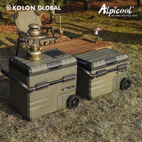 [코오롱 공식판매] 알피쿨 정품 캠핑 차량용 냉장고 XPRO시리즈 블루투스 이동식 낚시 화물 이미지 2