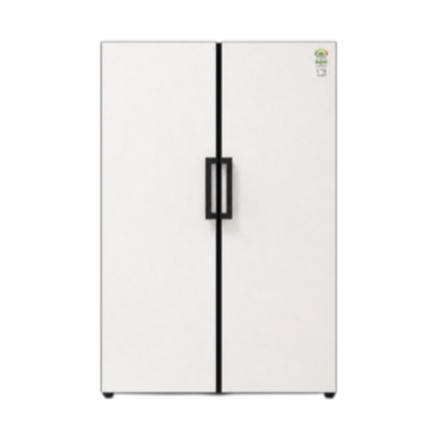 LG 오브제컬렉션 컨버터블 냉장고+냉동고 SET 방문설치 705L (냉장384L+냉동321L), XY321MW3S(냉장+냉동 Kit미포함), 네이처 화이트