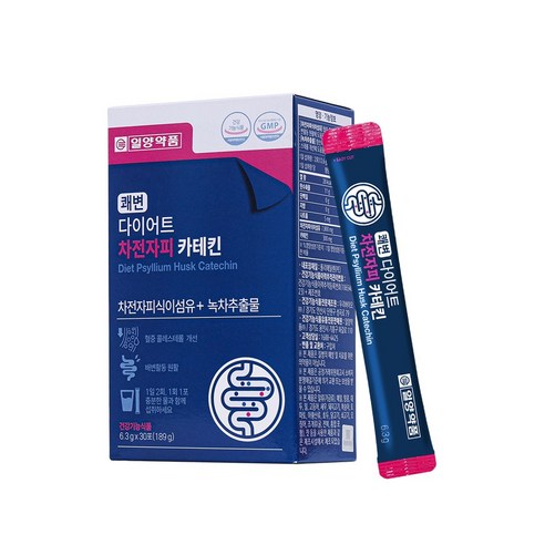일양약품 쾌변 다이어트 차전자피 카테킨, 1개, 30회분