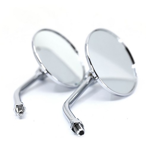 헤드웨이 오토바이 백미러 사이드미러 하프원형 8mm, 1개
