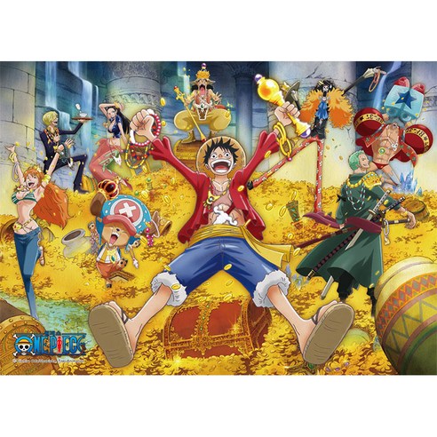 누니 500피스 직소퍼즐 원피스 황금을 찾아서, 학산문화사, 아이엔피