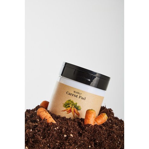 와이즐리 수분 진정 당근 토너 패드 이미지 3