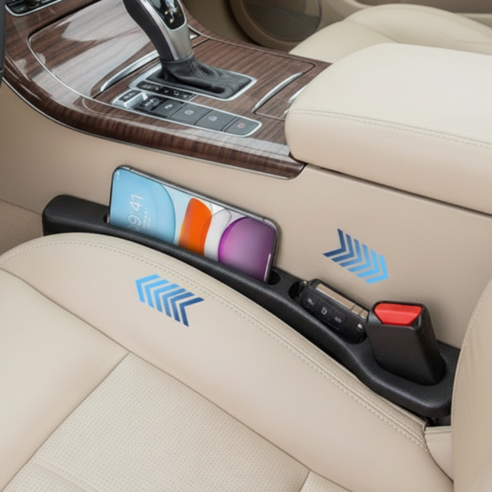 헤인느 전차종 호환 차량 틈새 쿠션 자동차 사이드 포켓 실사용 후기 | 효과 있을까? - 상품 이미지 4