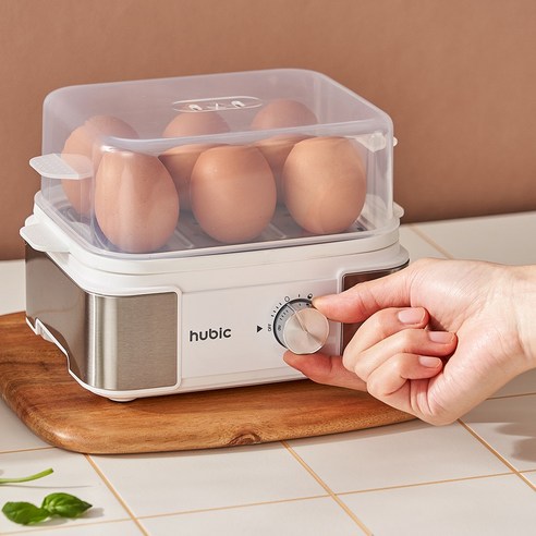 휴빅 타이머 계란찜기 계란 삶는 완숙 반숙 기계 에그쿠커 달걀찜기 - 에그쿠커 | 쿠팡
