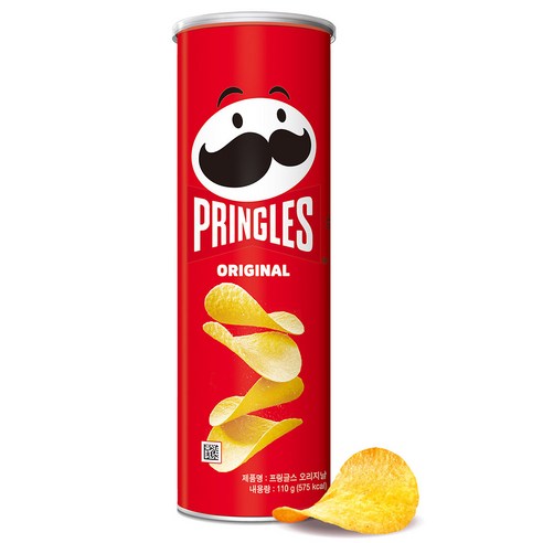 프링글스 오리지날 감자스낵, 110g, 8개 110g × 8개, 110g × 8개 섬네일