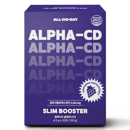 올두잇 알파CD 슬림부스터, 135g, 1개
