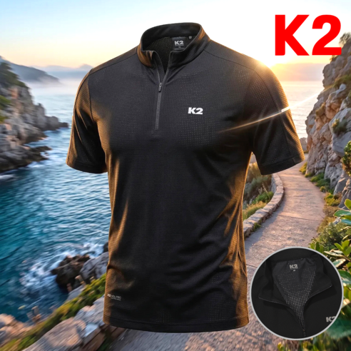 K2 케이투 홀리텍 여름 아이스 냉감 기능성 시원한 쿨링 반팔티