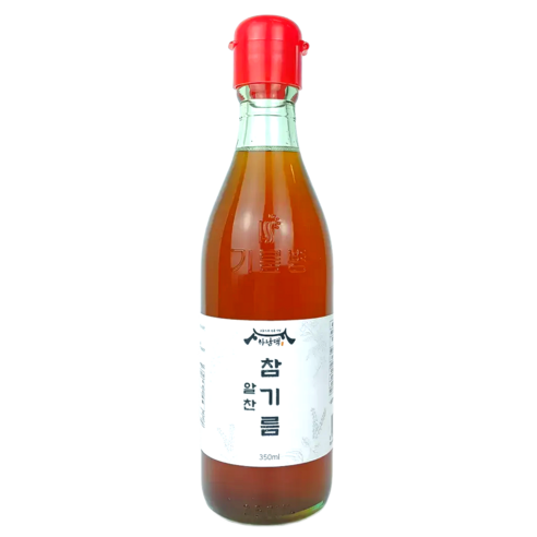 하남댁 더욱 고소해진 알찬 참기름, 1개, 350ml