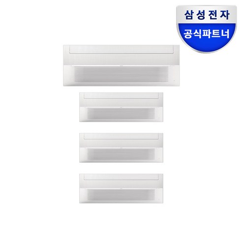 삼성 비스포크 무풍 인피니트 라인 시스템에어컨 4실 다배관 AN30BSX4P36SSY 전국기본설치포함, 벽을 통해