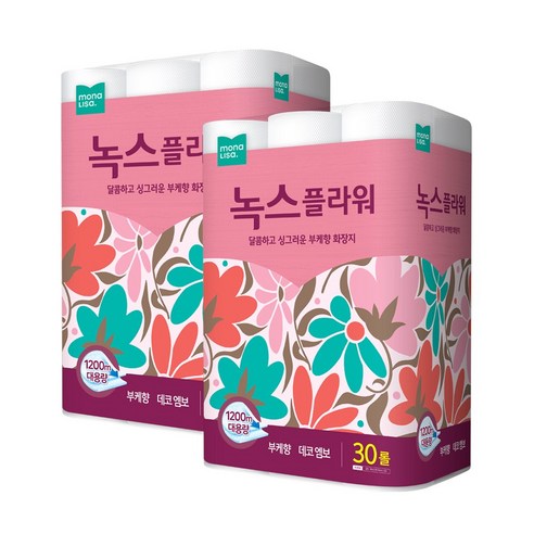 모나리자 녹스플라워 화장지 2겹 40m 실사용 후기 | 효과 있을까? 썸네일