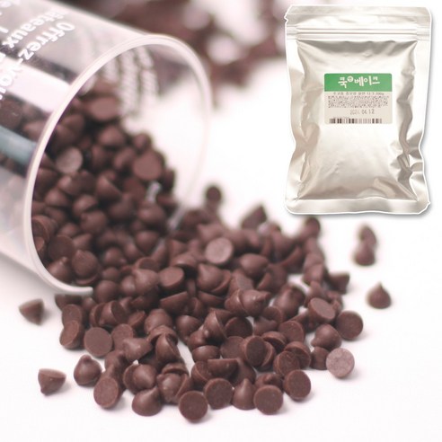 코코아 함량 25% 진하고 맛있는 다크 초코칩, 800g, 1개