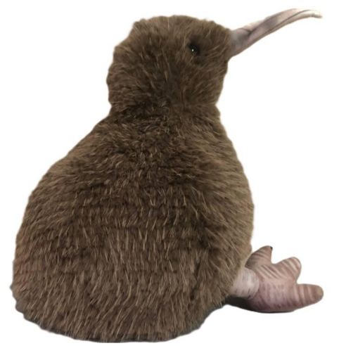 보쉘 뉴질랜드 키위새인형 부드러운 조류인형 귀여운 새인형, 1개, 브라운, 35cm