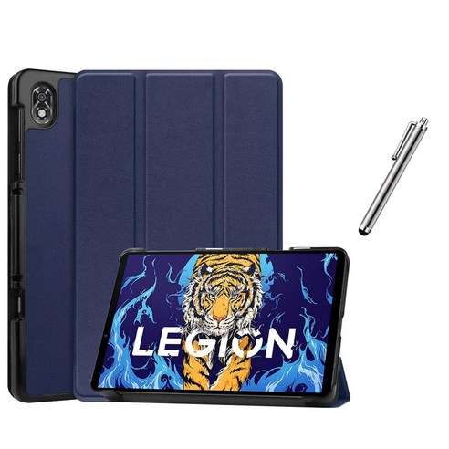 레노버 리전 Y700 1세대 호환 북커버 케이스 Lenovo Legion 케이스나라, NAVY, 1개