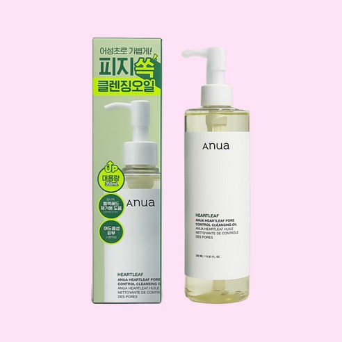 아누아 어성초 포어 컨트롤 클렌징 오일, 1개, 350ml