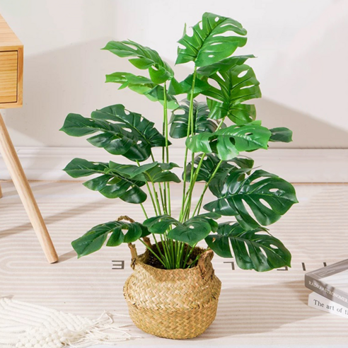 헤디야 인테리어 조화 나무 화분 65cm, 1개, 몬스테라