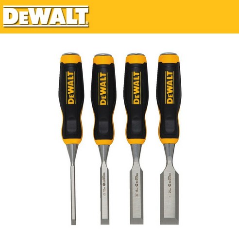 디월트 목공용 끌 세트 DWHT16063 4PCS 6mm 12mm 18mm 25mm, DCF961본체+정품케이스+고무커버