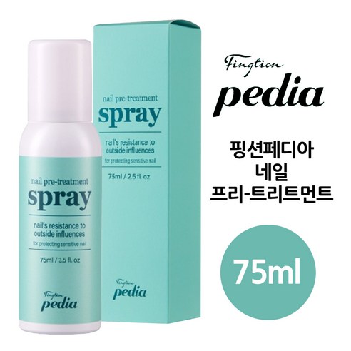 RENEW 핑션 페디아 네일 프리 트리트먼트 75ml 스프레이 / 발관리 문제성 손발톱 케어, 1개