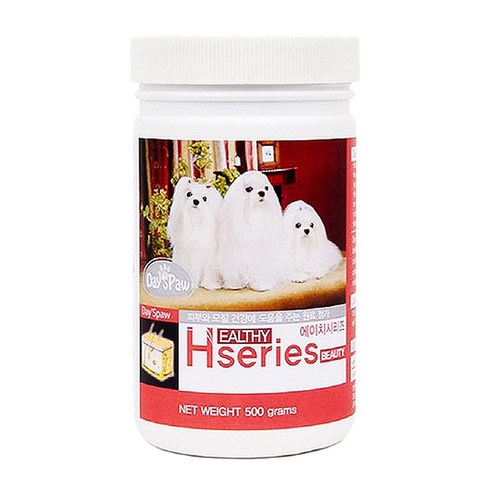 데이스포 강아지 에이치시리즈 영양제, 500g, 피부/피모, 1개