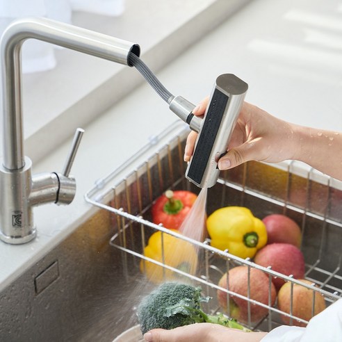 비욘드퍼니싱 폭포 수전 후기 분석 - 물줄기 조절 버튼 디테일