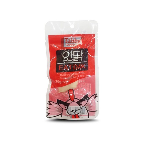 테비토퍼 잇닭 닭가슴살 고양이간식, 20g, 1개